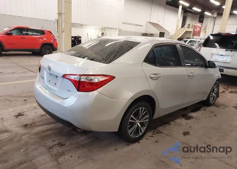 2016 Toyota Corolla Le Plus from USA, damaged, VIN 2T1BURHE1GC580991